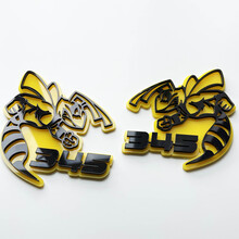 Hornet Bee 345 3D Badge - Custom Fender Badges Emblem for Cars & Trucks
 4