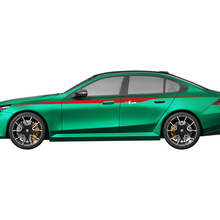 Side M colors Stripes Racing Decal Kit for BMW 5 Series G60 M5 G90 - SupDec Graphix Vinyl Stickers
 2