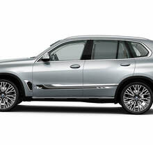 Side Accents M colors Stripes for BMW G05 X5 Side Doors Vinyl Decal Sticker
 2