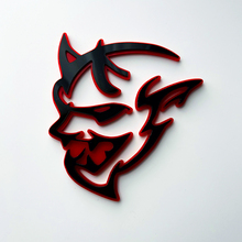 Dodge Demon 3D Badge Fender Badges Emblem Red vs Black 1
 4
