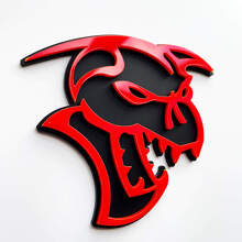 Demon 3D Badge Guardabarros Insignias Emblema 2