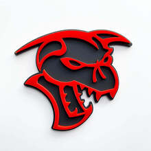 Demon 3D Badge Guardabarros Emblemas Insignia 2 4