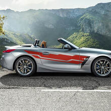 Side Door Stripes Vinyl Decal Sticker fit to BMW Z4
 4