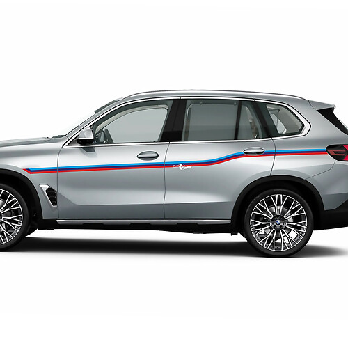 Accent Racing Lower Stripe Decal Kit for BMW X5 G05
