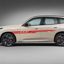 Side Door Stripes Decal Kit - Custom Vinyl Graphics 3 for BMW X3 G45 G01 or F25 2