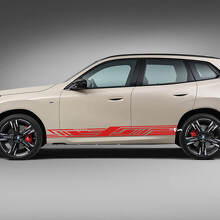 Side Door Stripes Decal Kit - Custom Vinyl Graphics 4 for BMW X3 G45 G01 or F25 4