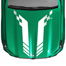 M logo Racing Checkered Windshield Decal for BMW 5 Series G60 M5 G90
 3
