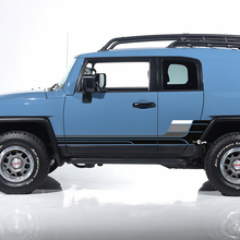 Vintage Retro Stripes Side Decals Stickers Graphics - fit to Toyota FJ Cruiser 2
 3