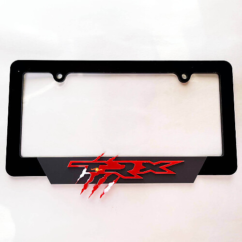 TRX Claws Vehicle Licence Plate Covers Frames Decor For Dodge Ram TRX