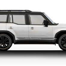 Land Cruiser Lower Side Doors Stripe Vinyl Decals Stickers
 2