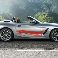 Side Door Tribal Stripes Vinyl Decal Sticker For BMW Z4 4