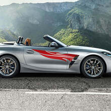 Side Door Tribal Stripes BMW Z4 Vinyl Decal Sticker 2
 2