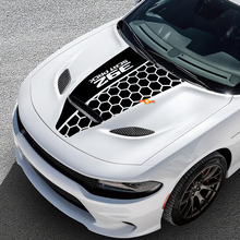 Hood Dodge 392 Scat Pack Challenger or Charger Hemi Vinyl Racing Decal Sticker
 3
