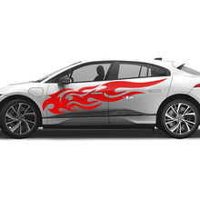 Decals for Jaguar I Pace Side Modern Stripes Graphics  Logo Lines sticker
 2