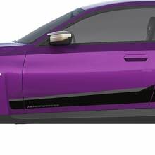 M Performance Side Stripes Vinyl Decal Kit For BMW M240i G42 _2