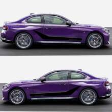 M Performance Side Stripes Vinyl Decal Kit For BMW M240i G42 _3