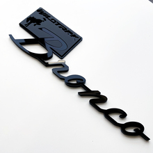 Bronco Wildtrak Fender Badges Tailgate Emblem 3D Badge Black vs Grey
 4