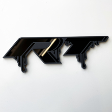 Dodge RT with blood Fender Badges Tailgate Emblem 3D Badge
 2