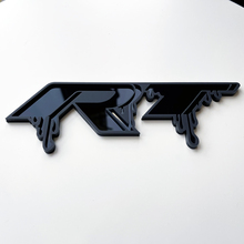 Dodge RT with blood Fender Badges Tailgate Emblem 3D Badge
 3