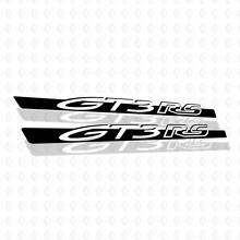 GT3RS Lettering Side Stripes Decal Sticker 2 For Porsche 911 2
