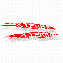 Bed Side Splash Grunge Distressed Nissan Xterra Graphics Vinyl Stickers Decals
 2