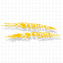 Bed Side Splash Grunge Distressed Nissan Xterra Graphics Vinyl Stickers Decals
 4