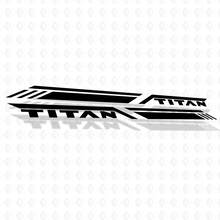 Bed Side Stripes Nissan Titan Pro4x Stripes Vinyl Stickers Decals Graphics
 3