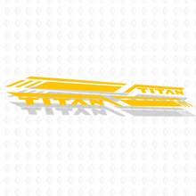 Bed Side Stripes Nissan Titan Pro4x Stripes Vinyl Stickers Decals Graphics
 4