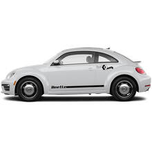 Volkswagen Beetle Side Doors Rocker Panel Vinyl Stripes Decals Stickers 2
 3