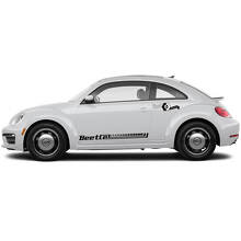 Volkswagen Beetle Side Doors Rocker Panel Vinyl Stripes Decals Stickers 3
 3