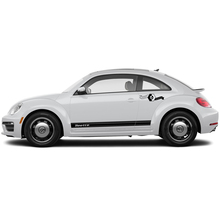 Volkswagen Beetle Side Doors Rocker Panel Vinyl Stripes Decals Stickers 8
 2