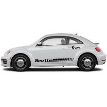 Volkswagen Beetle Side Doors Rocker Panel Vinyl Stripes Decals Stickers 8
 3