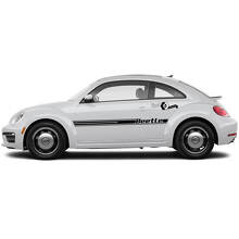 Volkswagen Beetle Side Doors Rocker Panel Vinyl Stripes Decals Stickers 8
 4