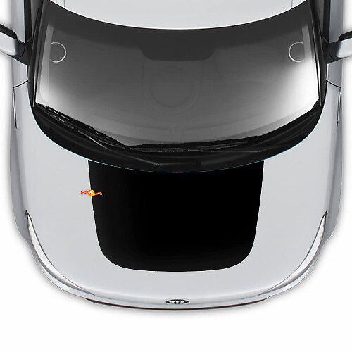 Hood Decal Wrap Vinyl Decals Stickers for Kia Soul
