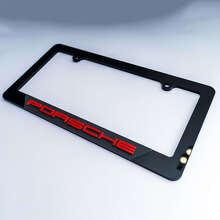 Porsche Vehicle License Plate Covers Frames Decor
 3