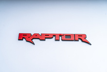 Raptor 3D Badge Fender Tailgate Badges Emblem
 2