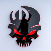 Skull Mopar 3D Badge Fender Tailgate Badges Emblem
 4