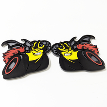 Demon Pack Fender Tailgate Badge Emblem for Dodge Charger Challenger
 6