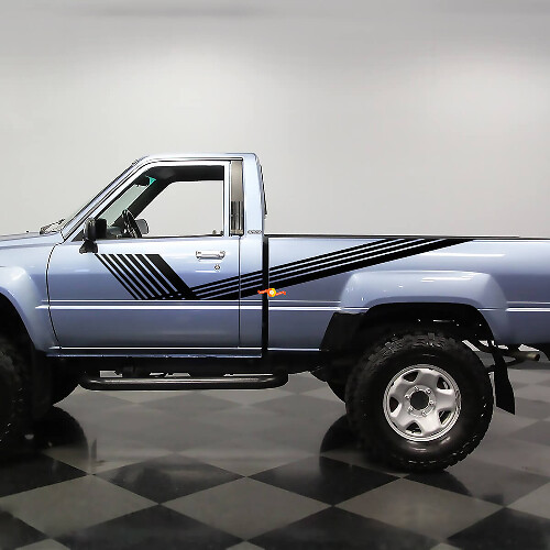 Classique Toyota Camion SR5 Bandes Latérales Autocollants Vinyle Décalcomanies 2
