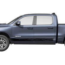 Side Rocker Panel Stripes Modern for Dodge RAM 1500 REV Vinyl Decals Stickers Graphics 3
 2