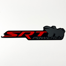 Powered by SRT Scat Pack Bee Dodge Charger Challenger Badge Fender Tailgate Badges Emblem
 2