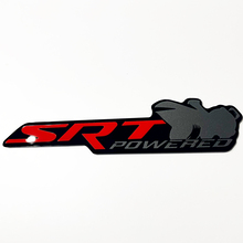 Powered by SRT Scat Pack Bee Dodge Charger Challenger Badge Fender Tailgate Badges Emblem
 3