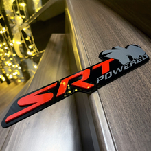 Powered by SRT Scat Pack Bee Dodge Charger Challenger Badge Fender Tailgate Badges Emblem
 4