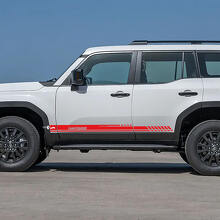Toyota Land Cruiser Side Doors Accent Stripes Decals Vinyl Stickers Graphic 4
 2