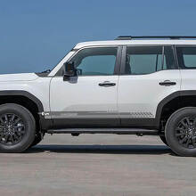 Lettering Side Doors Accent Stripes Decals Vinyl Stickers Graphic For Toyota Land Cruiser 3