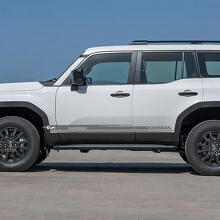 Toyota Land Cruiser Side Doors Accent Stripes Decals Vinyl Stickers Graphic 4
 3