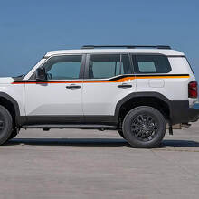 Accent Side Stripes Decals Vinyl For Toyota Land Cruiser _3