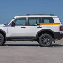 Accent Side Stripes Decals Vinyl For Toyota Land Cruiser _4
