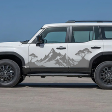 Toyota Land Cruiser Side Doors Ornament Style Decals Vinyl Stickers Graphic
 2