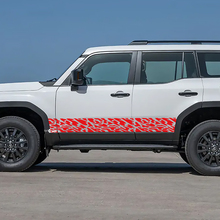 Toyota Land Cruiser Rocker Panel Side Doors Splash Decals Vinyl Stickers Graphic
 2